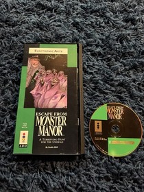 Escape From Monster Manor 3DO 1993 Pre-Owned In Long Box