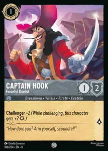 Captain Hook, Forceful Duelist - Reign of Jafar - Lorcana - Picture 1 of 6