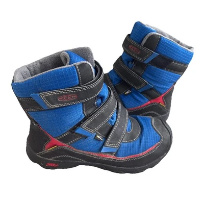 Keen Trezzo II Kid’s US 6 Winter Snow Boot Shoe Waterproof Blue Black - Image 1 of 4