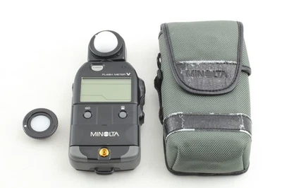 [COMO NUEVO con Estuche] Medidor de Flash Minolta V Medidor de Luz de Exposición Digital de JAPÓN Foto 1 de 4