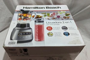 Hamilton Beach 2-in-1 Blender with Travel Jar - Great for morning smoothies! - Picture 1 of 5