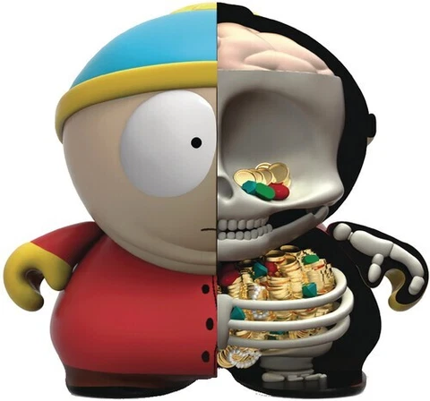 WB  Kidrobot - South Park Treasure Cartman Anatomy 8 Art Figure Cover