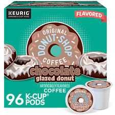 The Original Donut Shop Coffee Chocolate Glazed Donut K-Cup Pods, 96 Count