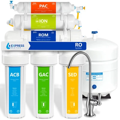Deionization Reverse Osmosis Water Filtration System – RO DI Softener – 100 GPD - Image 1 of 4