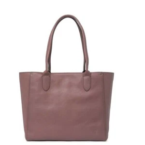 NEW Frye Olivia Large Leather Tote Shoulder Bag Handbag Amethyst Retail $378 - Picture 1 of 5