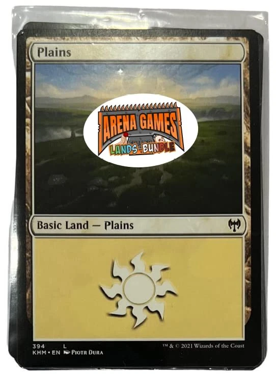Arena Games Magic The Gathering Bulk Lands - 25 Count Bundles (White - Plains) - Image 1 of 1