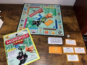 Monopoly Junior Edition Replacement 48 Sold Signs 20 Chance & 4 Who's Your Cards - Picture 1 of 2