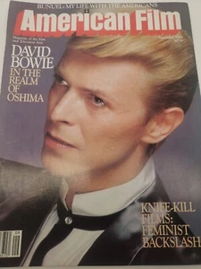 American Film And Television Arts Magazine Sep 1983 David Bowie On Cover Page - Imagen 1 de 4