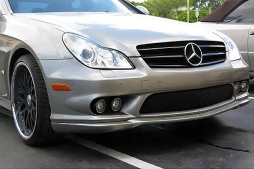 Spoiler labial dianteiro estilo B para Mercedes-Benz CLS550 2007-2009 - Imagem 1 de 1