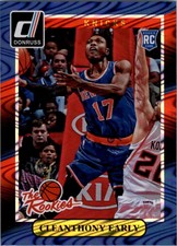 2014-15 Donruss The Rookies Swirlorama Basketball Card #19 Cleanthony Early