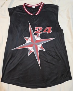 SEATTLE MARINERS Ken Griffey Jr #24 Turn Ahead The Clock Sleeveless Jersey XL - Picture 1 of 5