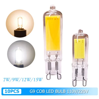 10X G9 Led Light Bulb 3000k Bulbs Cob 360 Beam Angle 6000k Mini Lamp 12w 110v - Image 1 of 4