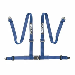 Sparco Street Harnesses 2" 4PT Bolt-in High-Performance 04604BV1AZ Blue - Picture 1 of 5