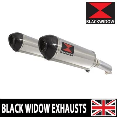 VTR1000F SC36 Firestorm / Superhawk FV-F6 97-06 Twin Exhaust Silencer Kit 300ST - Image 1 of 4