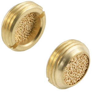 Druckluft Schalldämpfer zum Versenken in Innengewinden Pneumatik Messing - Bild 1 von 2