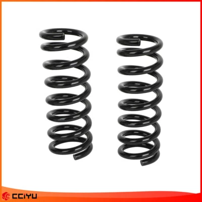 (2) Front Coil Springs L&R For Chevy Silverado 1500 99-06 Tahoe GMC Sierra Yukon Foto 1 de 4