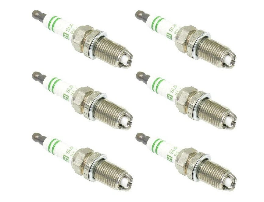 Conjunto de 6 velas de ignição - BOSCH FR-6-LDC (7410) para Porsche 911 novo em folha - Imagem 1 de 1