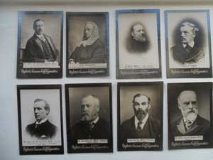 Ogdens Guinea Gold Set 350S List DC The Political Group cards