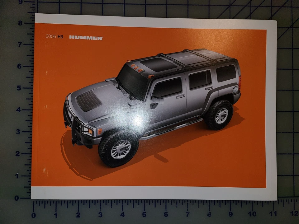 2006 Hummer Humvee H3 Deluxe Brochure Original 50pg - Image 1 of 1