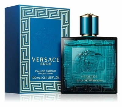 Versace Eros Eau De Parfum 100ml Mens EDP 100% Genuine Brand New - image 1 of 2