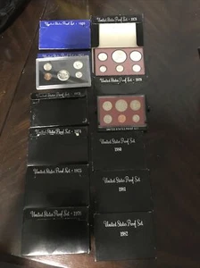 United States Proof Set Package Deal (Collectors) Years, 1969 To 1982 silver - Picture 1 of 5
