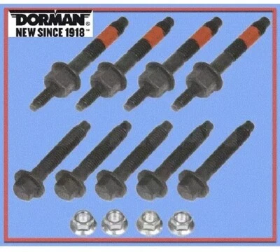 Kit de herrajes de colector de escape OEM # 6505316AA juego para Chrysler Dodge Jeep RAM Foto 1 de 2