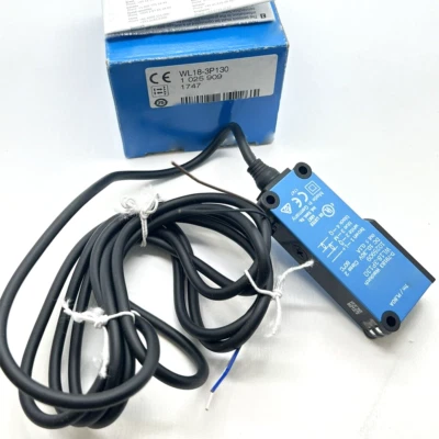 For SICK WL18-3P130 Reflection Light Button Sensor WL183P130 Replacement - Image 1 of 2