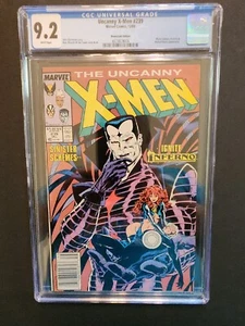 Uncanny X-Men 239 CGC 9.2 NM - WhitePages Kiosk Mr. Sinister - Bild 1 von 5