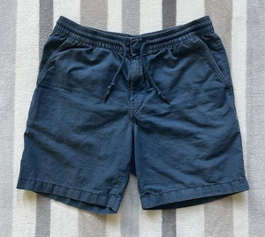Pantalones Cortos Patagonia Para Hombre Ligeros Todo Uso Cáñamo Azul Mediano con Cordón y Cremallera - Imagen 1 de 8