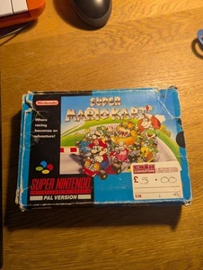 Super Mario Kart Nintendo SNES - Picture 1 of 2