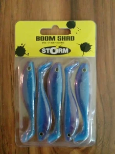 Storm 3" Boom Shad 1/8 Oz Swimbaits Predator Prey (5 Per Pack) New - Picture 1 of 7
