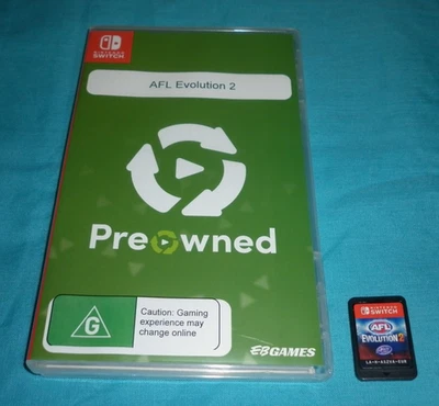 AFL Evolution 2 - Nintendo Switch Footy 64 Rare (Lots Of Games Available) - image 1 of 4