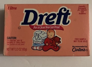 Dreft Powder Detergent For Infants & Toddlers - Sample box Vintage 1994 - Picture 1 of 5