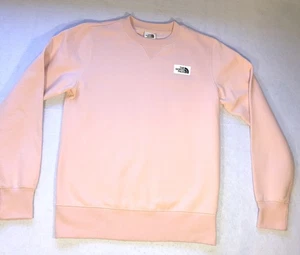 The North Face Sweatshirt Pullover Crew Neck Fleece Peach Womens Size XS - Picture 1 of 7