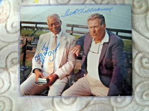 Ted Williams personal collection signed photo autograph w Monte Irvin JSA - Picture 1 of 2