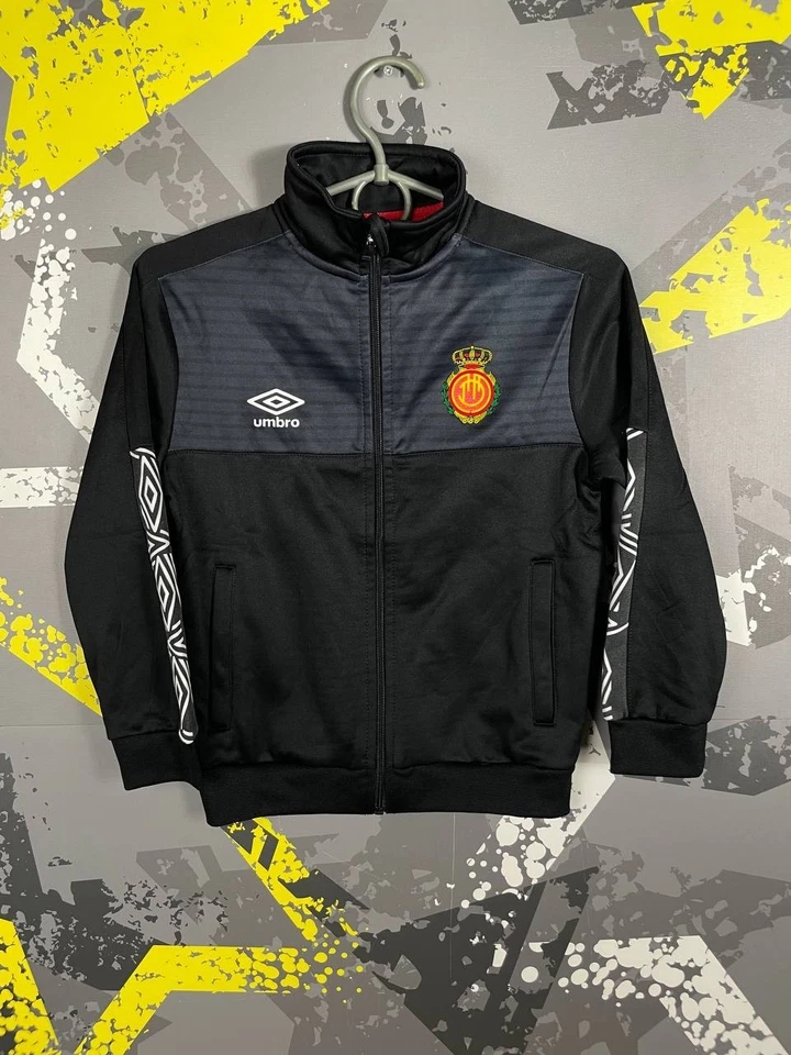 Mallorca Entrenamiento Fútbol Fútbol Chaqueta Negro Umbro Joven Talla S 8 Años ig93 Foto 1 de 4