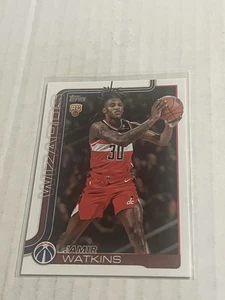 Baloncesto Topps Jamir Watkins RC 2025-26 base de novato - Imagen 1 de 2