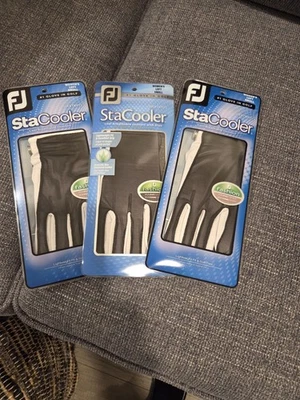 Guantes de golf FootJoy StaCooler 3 para mujer mano izquierda pequeños para golfista derecho Foto 1 de 4