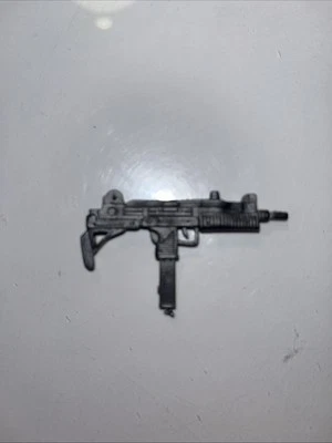 "Metralladora Ultimate Soldier Uzi para figuras de 6"" con stock GI Joe BBI Dragon" Foto 1 de 2