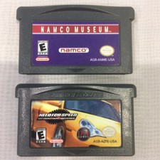 Namco Museum + Need For Speed: Porsche Unleashed - Nintendo GBA Bundle. Working