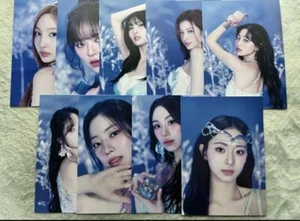 TWICE JAPAN DIVE JPFC ONCE POB OFFIZIELLE A5 POSTKARTE KOMPLETTES SET 9ER-SET - Bild 1 von 1