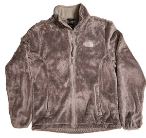 The North Face Osito Fleece Zip Up Jacket dark gray size Medium Clean - Picture 1 of 4