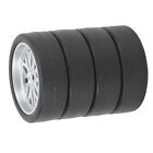 4PCS RC Drift Car Tires Rubber Drifting Wheels Wear Resistant & Scratch