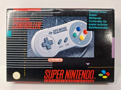 Controller Nintendo SNES - Multicolore - Originale Super Nintendo (Con OVP) - Immagine 1 di 4