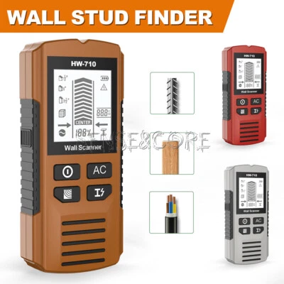 HW-710 Stud Finder Wall Scanner 6-in-1 Handheld Wall Detector Metal Detector DE - Bild 1 von 4