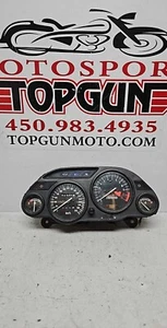 1995 - 2001 KAWASAKI ZX-11 ZX11 NINJA METRIC DASH CLUSTER METER DAMAGED - Picture 1 of 9