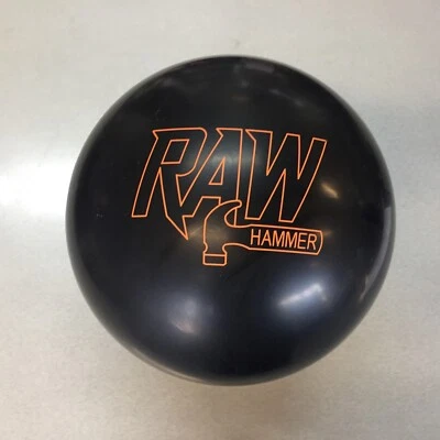 Hammer Raw Solid Black  bowling ball 14 LB   new in box   #134 - Image 1 of 3