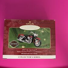 Hallmark Keepsake HARLEY-DAVIDSON MOTORCYCLE 1957 XL SPORTSTER Ornament Die Cast