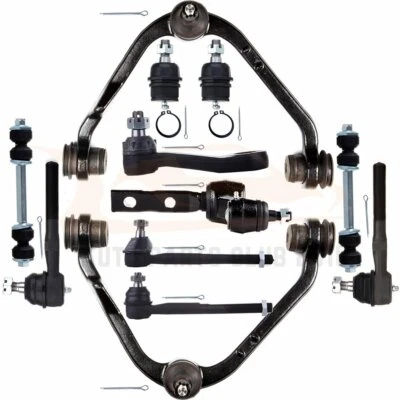 12pcs Front Suspension For 1997-2001 2002 2003 Ford F-150 F-250 Expedition 2WD Foto 1 de 4