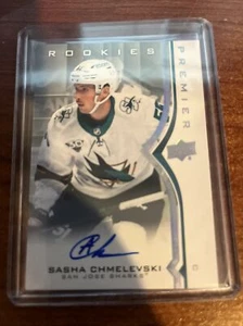 2020-21 Premier Hockey ROOKIES Autograph Sharks SASHA CHMELEVSKI Auto #95 - Picture 1 of 2